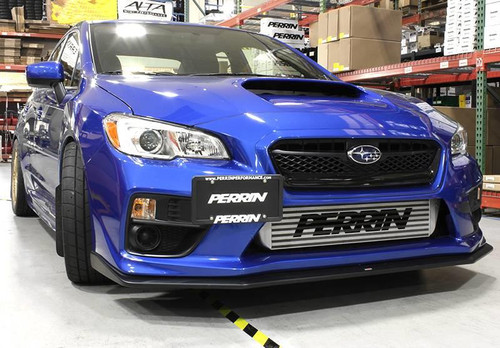 PERRIN 15-17 Subaru WRX/STI (w/FMIC ONLY) License Plate Relocation Kit - PSP-BDY-202F Photo - Primary PERRIN 15-17 Subaru WRX/STI (w/FMIC ONLY) License Plate Relocation Kit - PSP-BDY-202F Photo - Primary