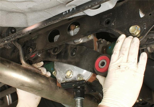 PERRIN 02-07 Subaru WRX/STi / 93-07 Impreza / 98-08 Forester Rear Differential/Subframe Lockdown Sys - PSP-SUS-525 Photo - Primary PERRIN 02-07 Subaru WRX/STi / 93-07 Impreza / 98-08 Forester Rear Differential/Subframe Lockdown Sys - PSP-SUS-525 Photo - Primary