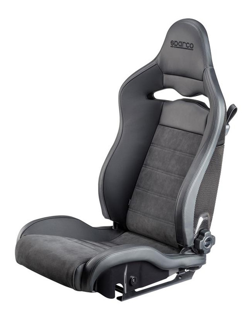Sparco Seat SPX Leather/Alcantara Black - Right - 00974ZNRDX Photo - Primary
