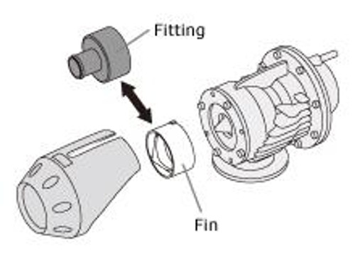 HKS SSQV Recirculation Fitting (for 29mm ID hose) - 71002-AK004 Photo - Primary