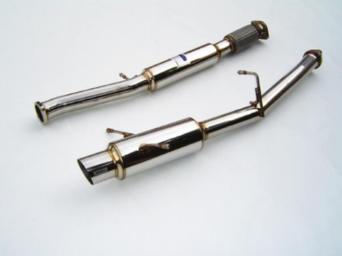 Invidia 02-07 WRX/STi 76mm N1 REGULAR Stainless Steel Tip Cat-back Exhaust - HS02SW1GTP Photo - Primary