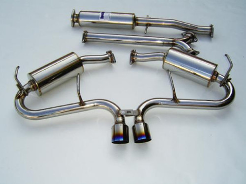 Invidia 03-04 Mini Cooper S 60mm (80mm tip) Titanium Tip Cat-back Exhaust *OVERSIZE SHIPPING* - HS03MCSGTT Photo - Primary