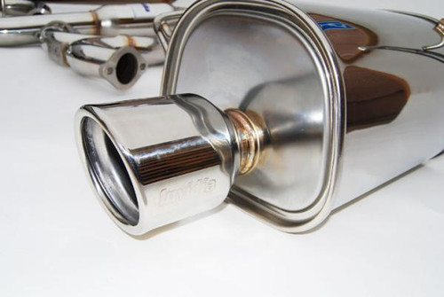 Invidia 08-09 WRX Sedan Q300 Dual Stainless Steel Tip Cat-back Exhaust - HS08SW4GT3 Photo - Primary