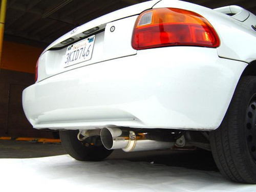Invidia 92-95 Honda Del Sol (101mm tip) Cat- Back Exhaust - HS92HD1GTP Photo - Primary
