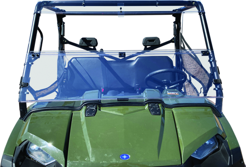 QuadBoss 2013 Polaris Ranger Crew 800 Windbreak Folding Windshield - 375785 User 1