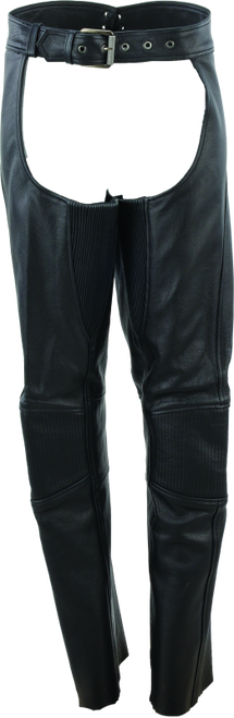 River Road Sierra Leather Chaps Black Womens - Small - 094449 Photo - Primary