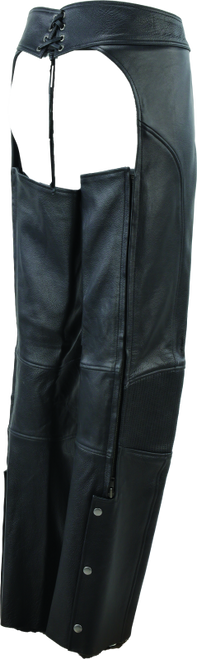 River Road Sierra Leather Chaps Black Womens - Small - 094449 User 1