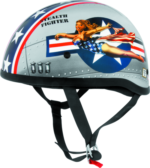 Skid Lids Bomber Pinup Original Helmet - XS - 646950 Photo - Primary