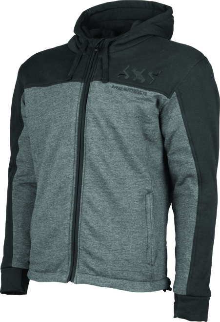 Speed and Strength Hammer Down Armored Hoody Black/Grey - Small - 880395 Photo - Primary