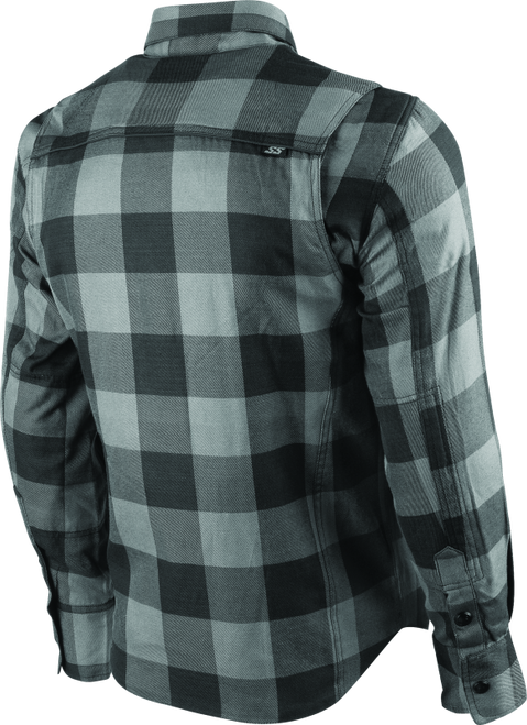 Speed and Strength True Grit Armored Moto Shirt Grey - Small - 889731 User 1