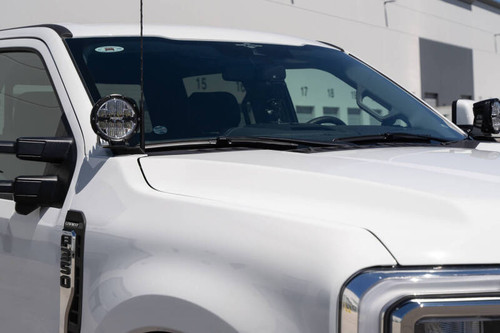 ADD 21-23 Ford Bronco/Raptor Dual Ditch Light Brackets - AC2301801NA Photo - Mounted