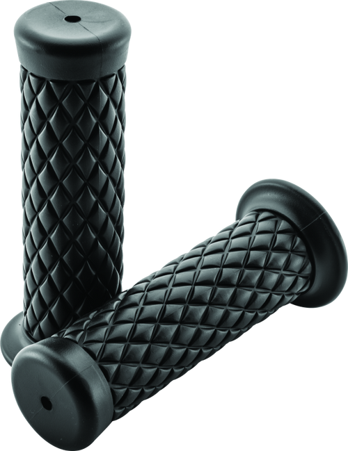 BikeMaster Quilted Grips - Black - 102296 Photo - Primary