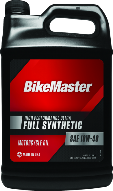 BikeMaster 10W40 Full Synthetic Oil - Gallon - 532323 Photo - Primary