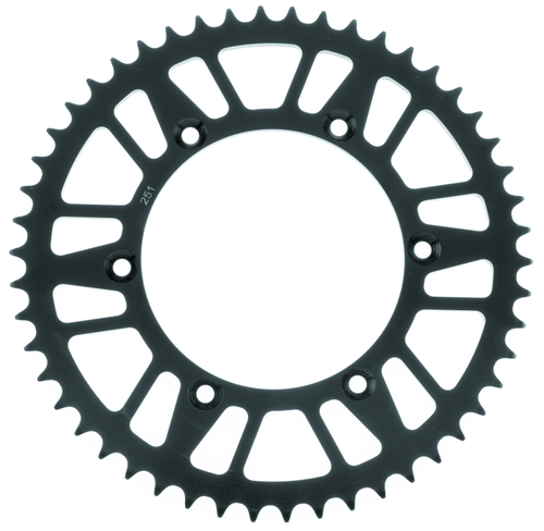 BikeMaster Yamaha Rear Steel Sprocket 520 49T - Black - 965122 User 3