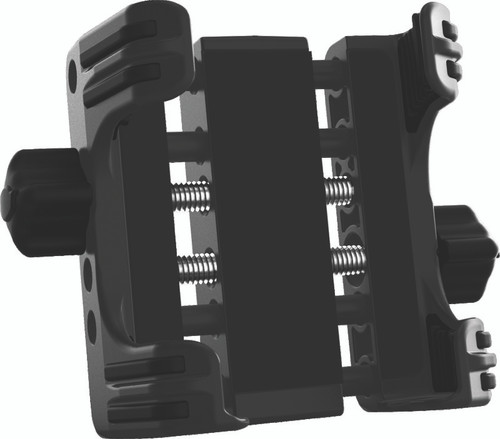 Kuryakyn Tech Connect Standard Device Holder 1-5/8in to 3-5/8in Wide Black - 1693 User 1