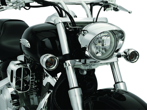 Kuryakyn Deep Dish Bezels With Smoke Lenses Red Light - 2270 User 1 Kuryakyn Deep Dish Bezels With Smoke Lenses Red Light - 2270 User 1