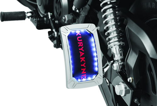 Kuryakyn Nova Curved Vertical Mount Side License Plate Holder Chrome - 3190 User 1 Kuryakyn Nova Curved Vertical Mount Side License Plate Holder Chrome - 3190 User 1