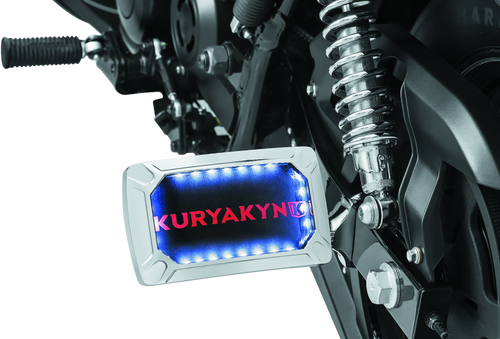 Kuryakyn Nova Curved Horizontal Mount Side License Plate Holder Chrome - 3192 User 1 Kuryakyn Nova Curved Horizontal Mount Side License Plate Holder Chrome - 3192 User 1