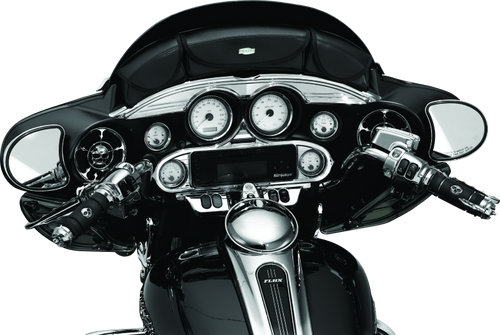 Kuryakyn Stereo Accent 96-13 FL Touring Models Chrome - 3765 User 1