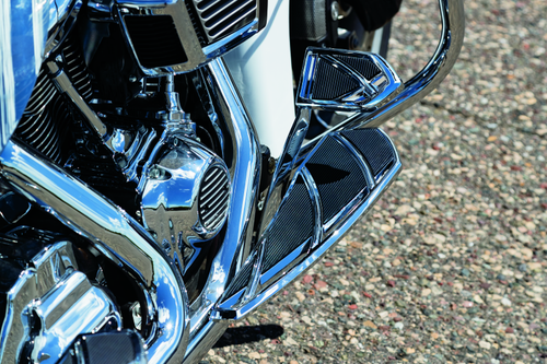 Kuryakyn Phantom Brake Pedal Pad FL Touring Models Chrome - 5748 User 1