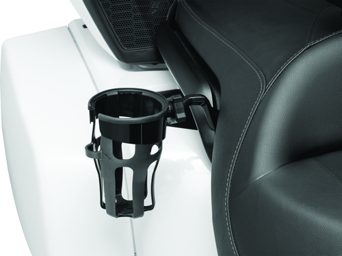 Kuryakyn Reflex Drink Holder-Passenger Mount Black - 6493 User 1