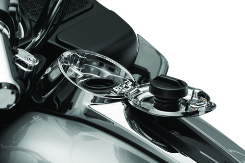 Kuryakyn Easy Fill Fuel Door Chrome - 6998 User 1