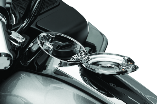 Kuryakyn Easy Fill Fuel Door Chrome - 6998 User 1