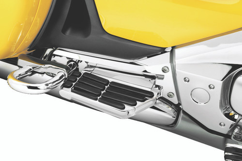 Kuryakyn Passenger Floorboard Side Covers 01-17 Honda GL1800 Chrome - 7506 User 1