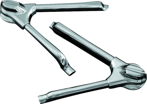 Kuryakyn Swingarm Tube Covers 08-17 Softail Models Chrome - 7815 Photo - Primary