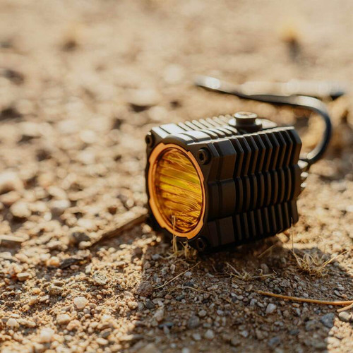 KC HiLiTES FLEX ERA 1 Performance Yellow Spread Beam Lens - 4265 Photo - lifestyle view