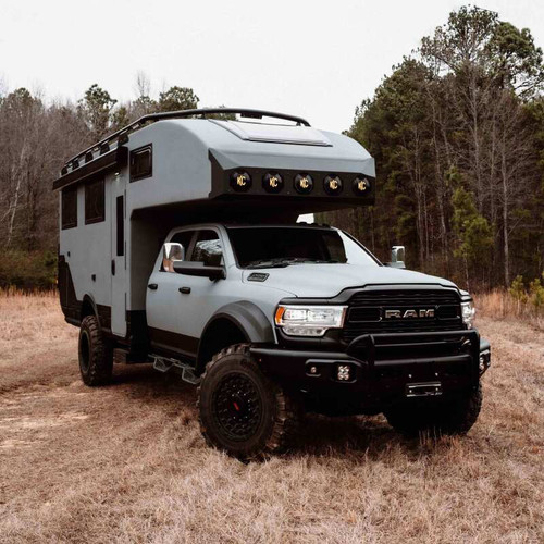 KC HiLiTES SlimLite 8in. LED Light Cover (Cover Only) - Black - 5206 Photo - lifestyle view