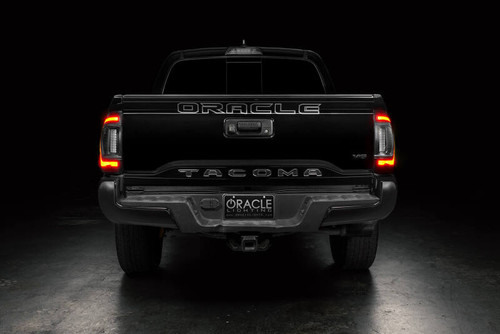 Oracle Lighting 16-23 Gen 3 Toyota Tacoma Black Series Flush Style LED Tail Lights SEE WARRANTY - 5911-504-T Photo - lifestyle view