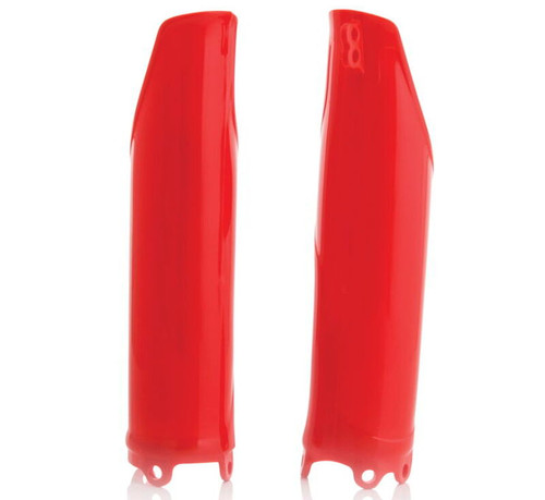 Acerbis 17-18 Honda CRF250R/ CRF450R/ CRF450RX Lower Fork Cover Set - Red - 2640300227 Photo - Primary