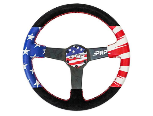 PRP Steering Wheel Center Cap - New Glory Stars and Stripes - G100-NG1 Photo - Close Up