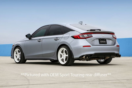 Remark 2022+ Honda Civic Sport Hatchback FL2 (Link Loop) Catback Exhaust Burnt Stainless Steel Tip - RK-C4063H-10T User 1