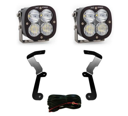 Baja Designs 2019+ GMC Sierra 1500 XL PRO A Pillar Light Kit - 447876 Photo - Primary