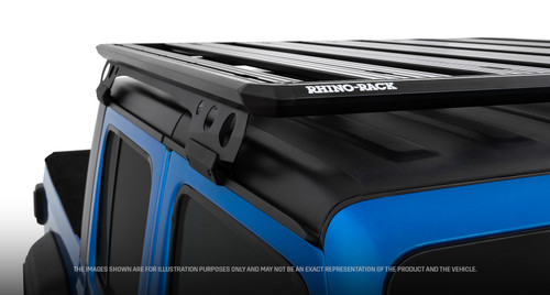 Rhino Rack Jeep Overlanding Kit with Gutter Backbone - ROLJ1 Photo - Primary