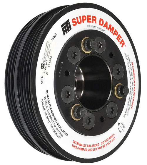 ATI Damper 94-05 Miata 1.8L 5.67in 4 Grv Belt Guide for OEM Trigger Wheel (916885BG Included) - ATI918522BG User 1