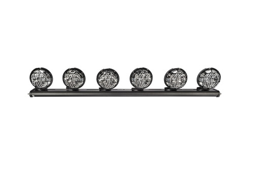 KC HiLiTES 07-18 Jeep JK 50in KC Xross Bar Overhead Apollo Pro Halogen 6-Light Sys (600W Combo Beam) - 97055 Photo - Primary