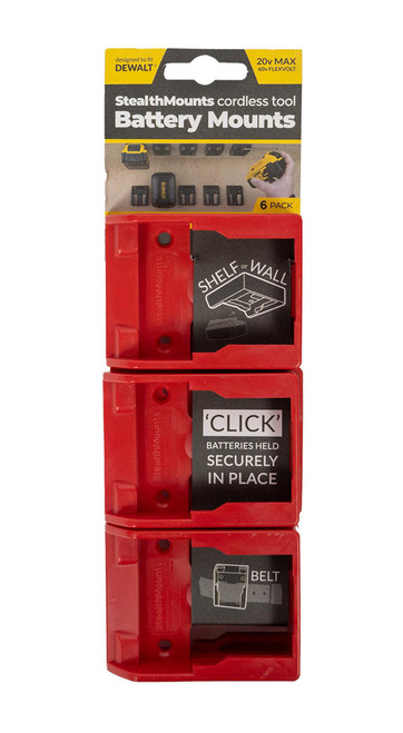 StealthMount - Battery Mount (6 pack) - STEALTH-MOUNT-6PK