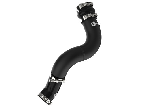 aFe 19-23 RAM Diesel L6-6.7L BladeRunner 3.5 IN Aluminum Cold Charge Pipe - Black - 46-20619-B Photo - Primary