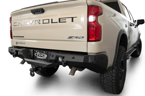 Addictive Desert Designs 2022+ Chevy/GMC 1500 Stealth Fighter Rear Bumper - R120081090103 Photo - Mounted