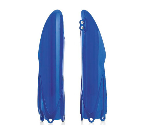 Acerbis 18+ Yamaha YZ125/125X/250/250X/250F/FX/450FX/450F Lower Fork Cover Set - Blue - 2171840003 Photo - Primary