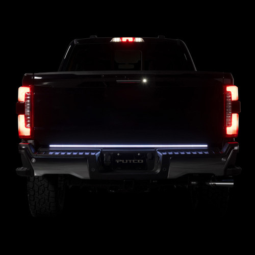 Putco 2021+ Ford F150 w/Factory LED Taillamps & OBS 60in Freedom Blade LED Tailgate Light Bar - 760060-17 Photo - lifestyle view