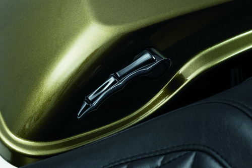 Kuryakyn Zombie Saddlebag Latch Handle Black - 5191 User 1