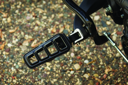 Kuryakyn Splined Front Peg Adapter 15-20 Scout Satin Black - 8893 User 1