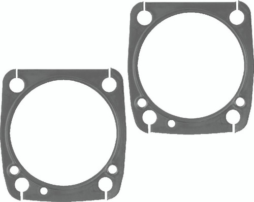 Twin Power Base Gasket 3.5 Inch Bore .020 Rubber Covered Steel Replaces H-D 16774-86D 84-99 Evo BT - 043185 Photo - Primary