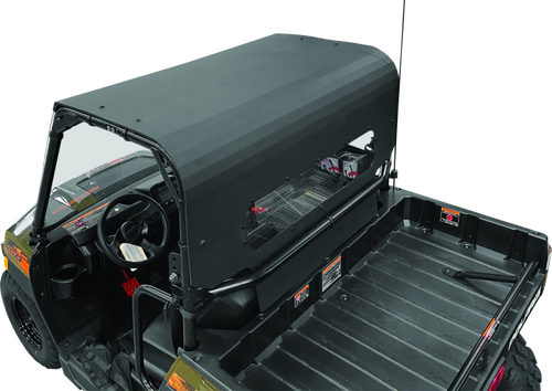 QuadBoss 18-22 Polaris Ranger 150 EFI Roof Windshield & Rear Panel Kit - 320484 User 1