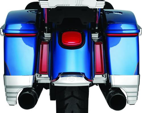 Kuryakyn Tracer LED Taillight Red Lens With License Light - 2910 User 1