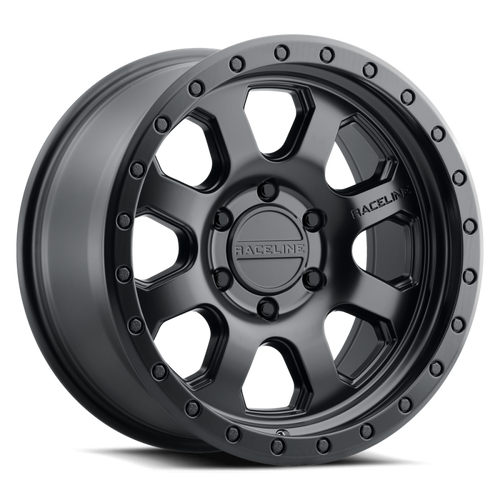 Raceline 959B Avenger 2.0 17x8.5in / 6x139.7 BP / 106.1mm Bore - Satin Black Wheel - 959B-78560-00 Photo - Primary